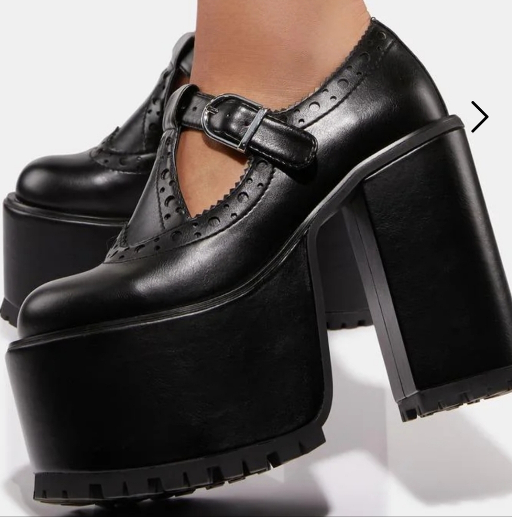 Delia*s Mary Jane Platform Heels